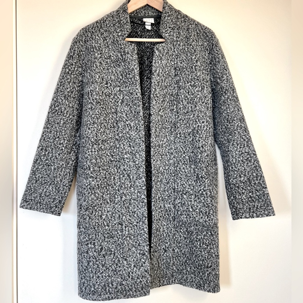 A New Day Black and White Boucle Jacket